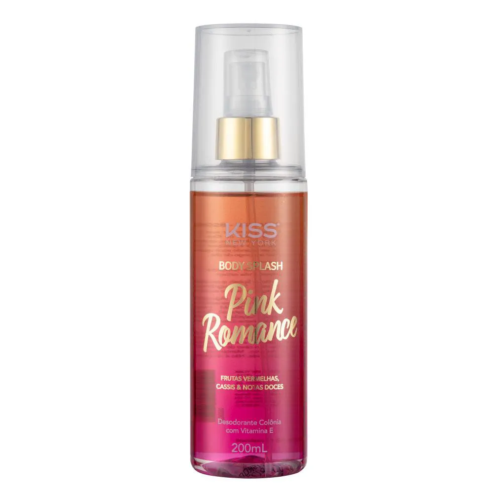 BODY SPLASH PINK ROMANCE KISS NEW YORK 200ML