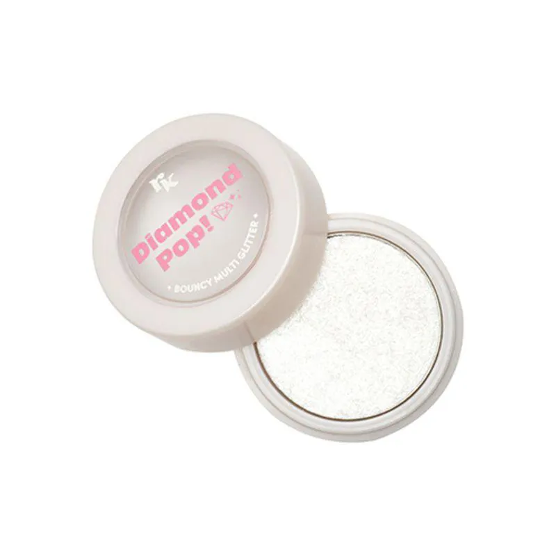 BOUNCY GLITTER DIAMOND POP CRYSTAL GLAM RUBY KISSES