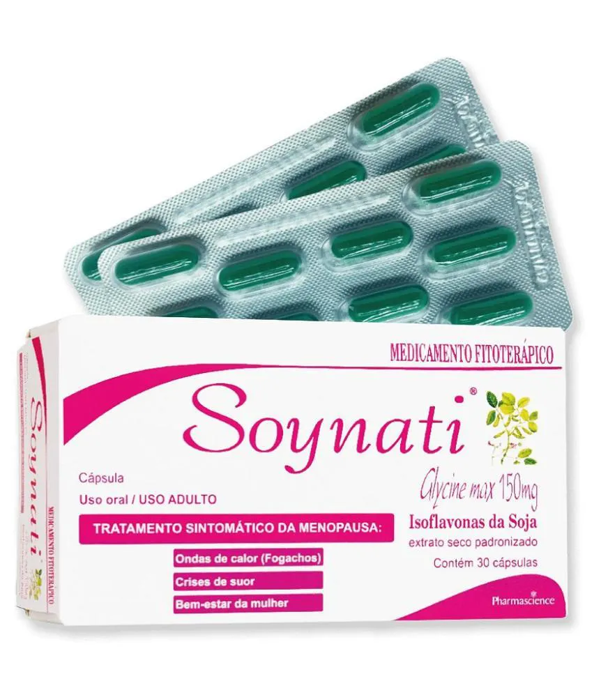SOYNATI ISOFLAVONA 150MG 30CPS PHARMASCIENCE