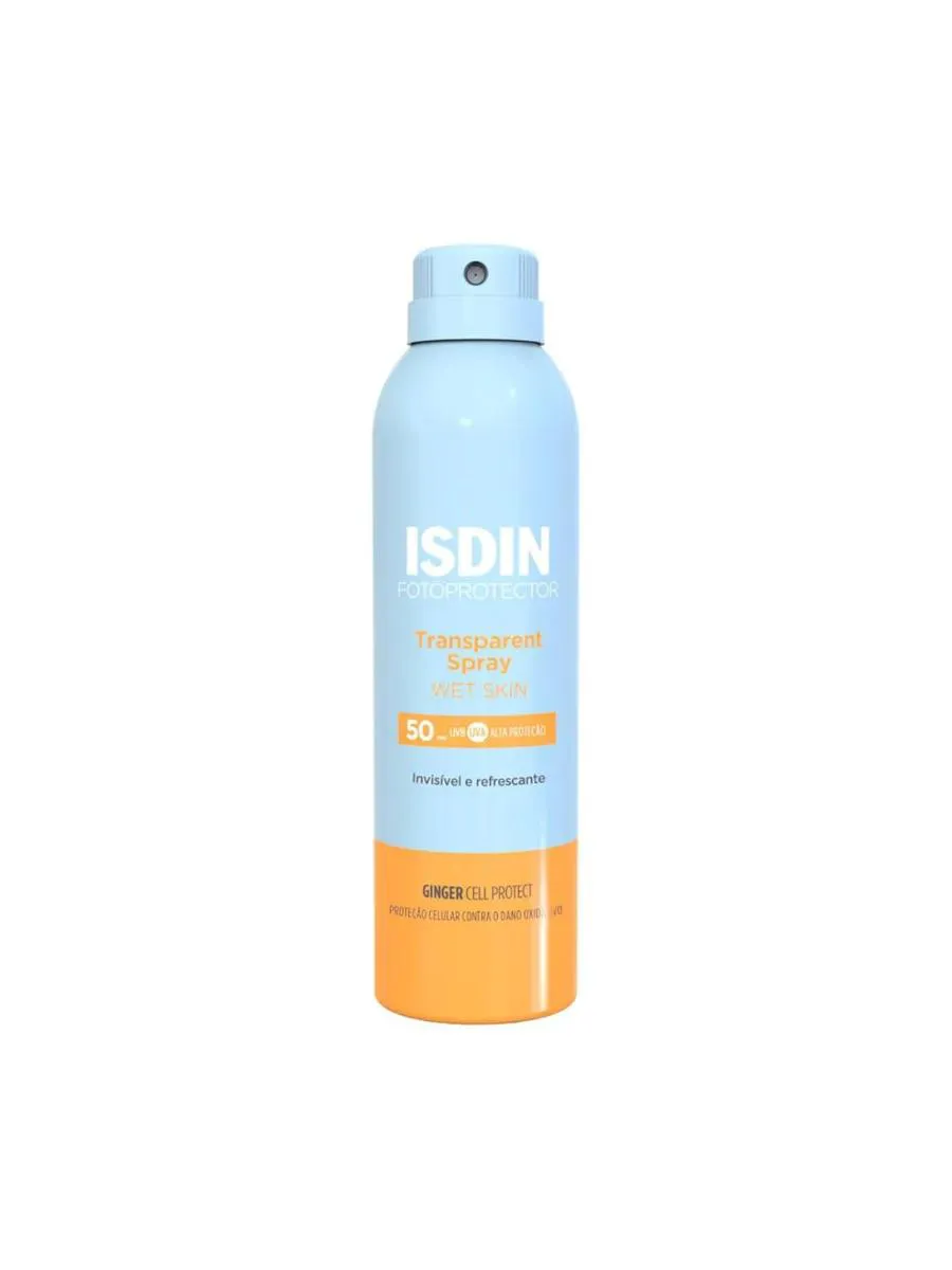PROTETOR SOLAR CORPORAL TRANSPARENTE SPRAY FPS 50 ISDIN 250ML