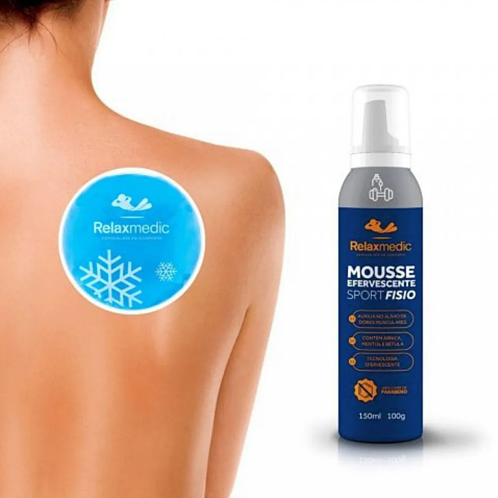 MOUSSE EFERVESCENTE SPORT FISIO RELAXMEDIC SPRAY 100G