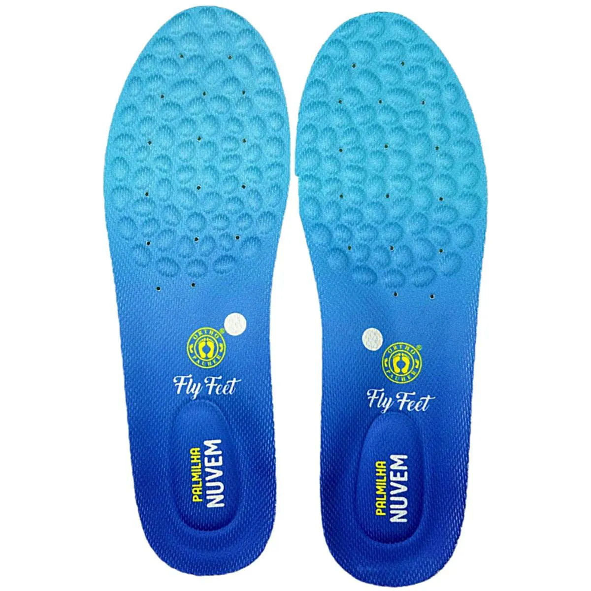 PALMILHA ORTOPéDICA FLY FEET NUVEM ORTHO PAUHER - TAMANHO 35/36