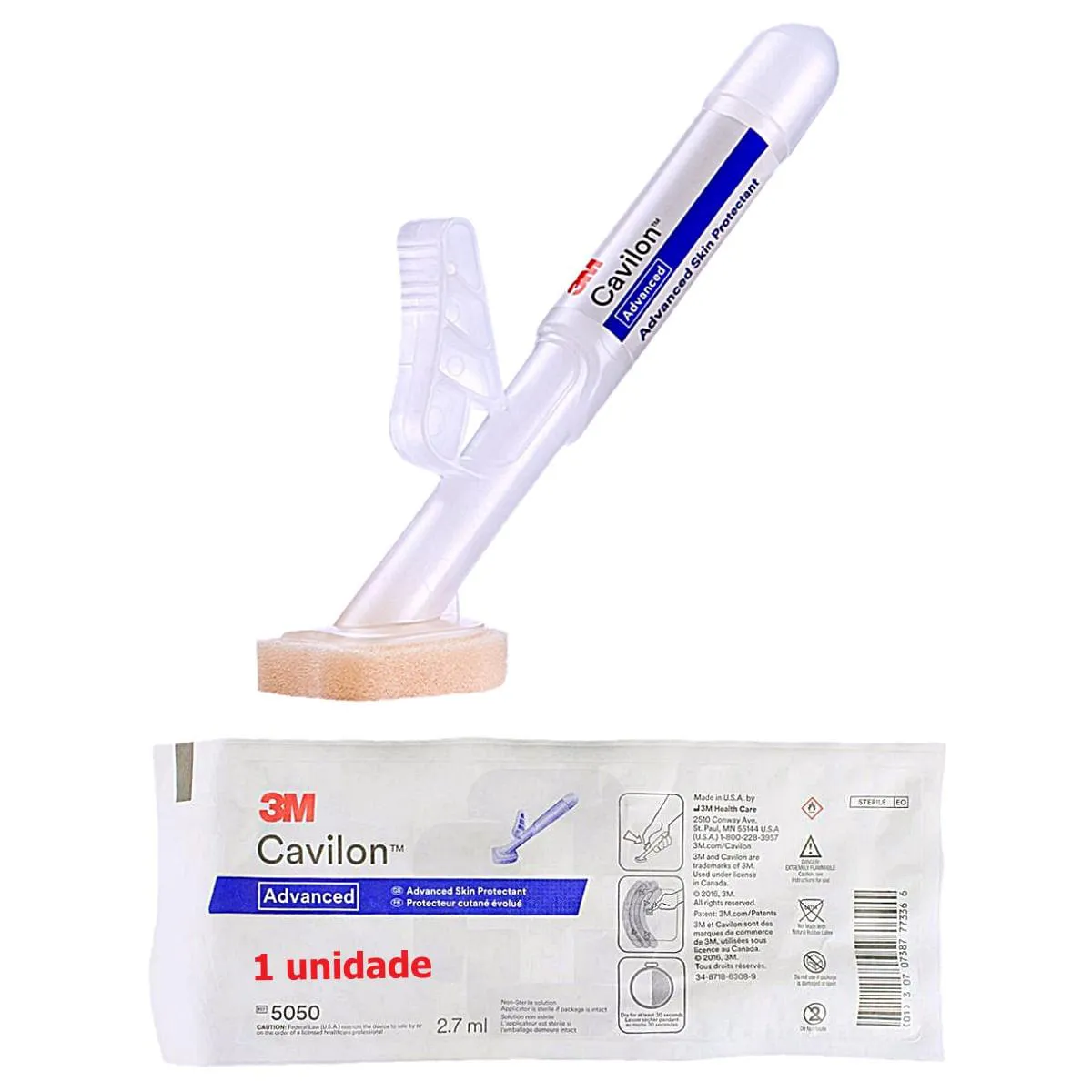 PROTETOR DE PELE ADVANCED CAVILON 3M 5050G 2,7 ML - UNIDADE