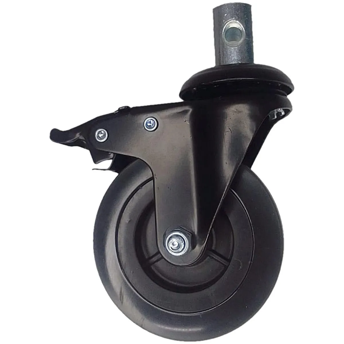 RODA CADEIRA BANHO/HIGIêNICA D30/D40 DELLAMED COM FREIO - UNIDADE
