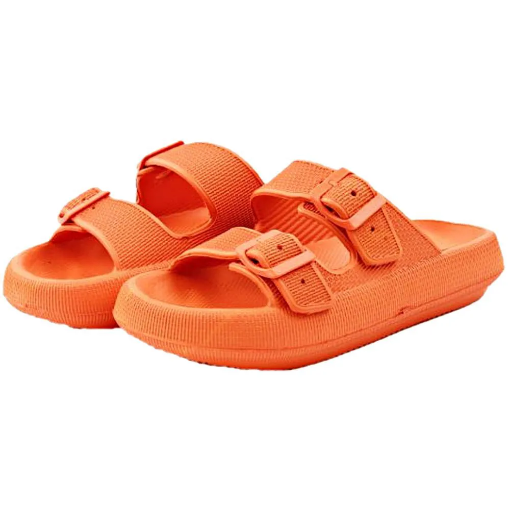SANDáLIA ORTOPéDICA FLY FEET NUVEM CITY ORTHO PAUHER - LARANJA - 34/35