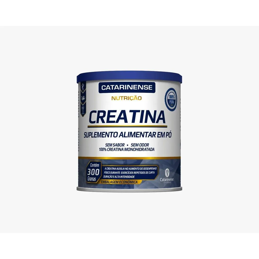 CREATINA SEM SABOR 300G - CATARINENSE