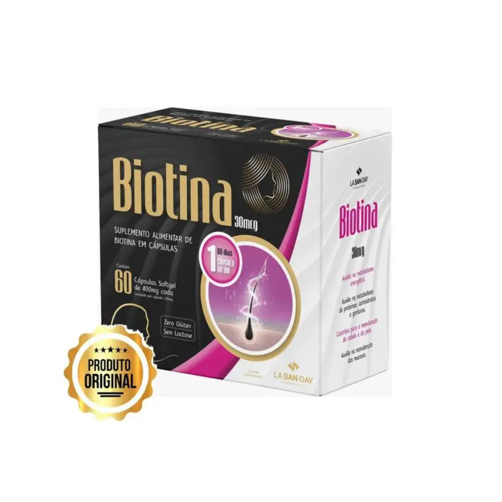 BIOTINA 60CPS SOFT GEL
