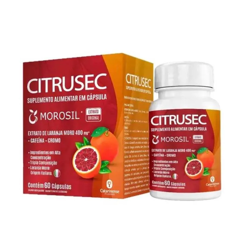CITRUSEC MOROSIL CATARINENSE PHARMA SUPLEMENTO - 60 CáPSULAS