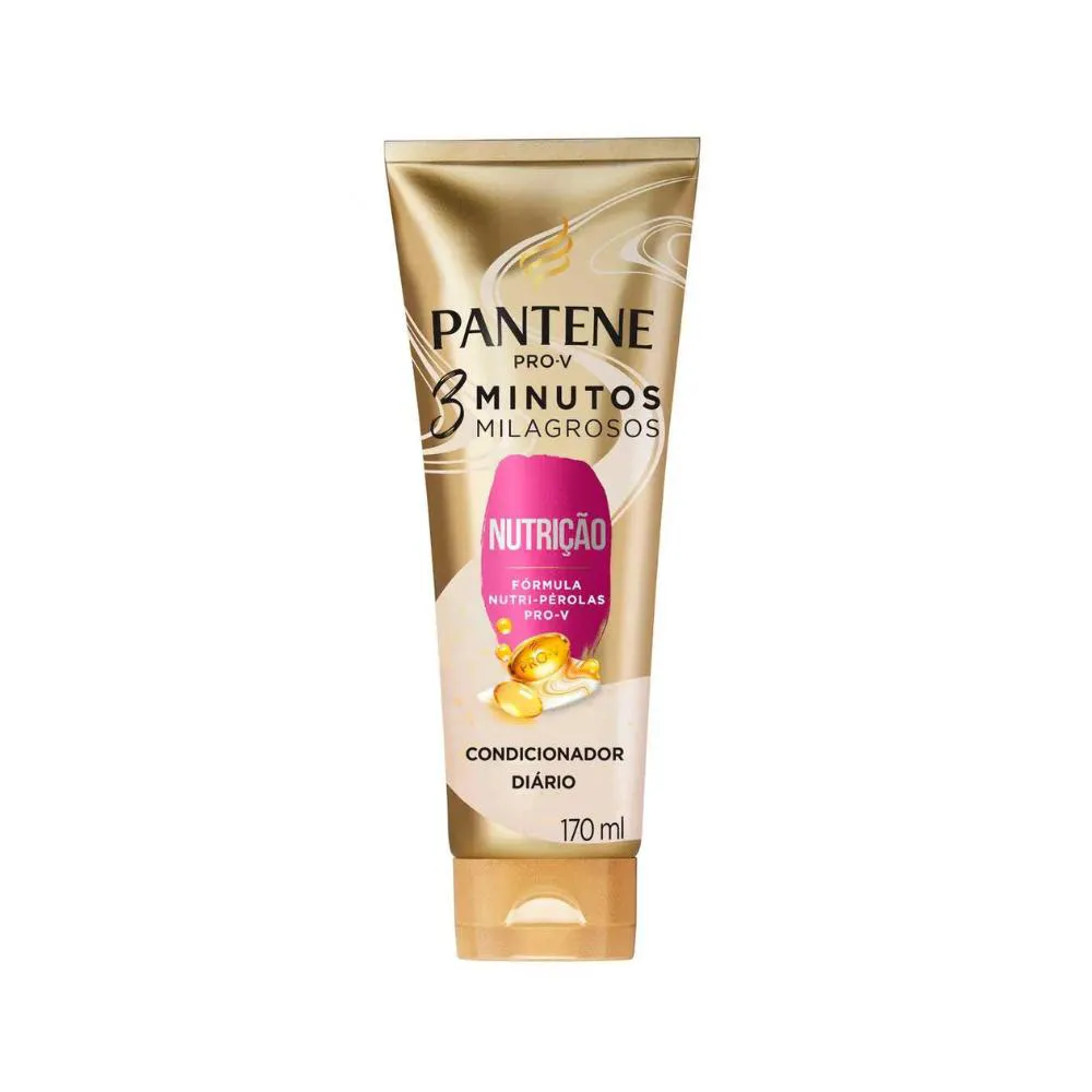 CONDICIONADOR PANTENE 3 MINUTOS MILAGROSOS NUTRIçãO COM 170ML