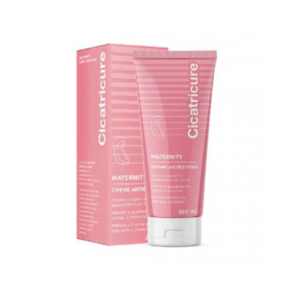 CREME ANTIESTRIAS CICATRICURE MATERNITY GESTANTE E PóS PARTO COM 250ML