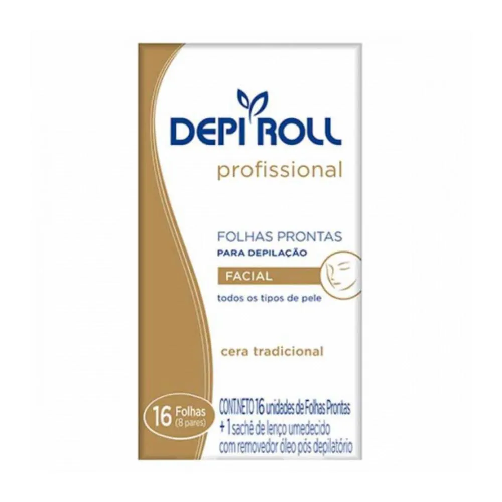 DEPI ROLL FOLHAS FACIAL 16 UN