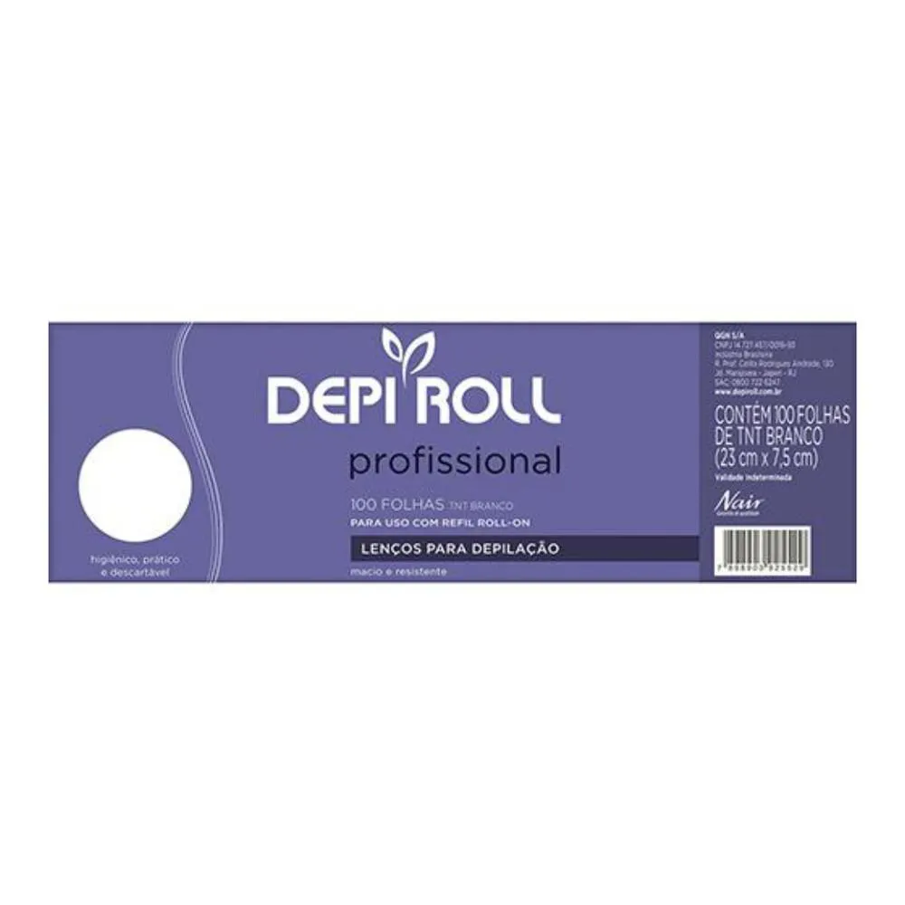 DEPI ROLL LENCOS PRA DEPILACAO