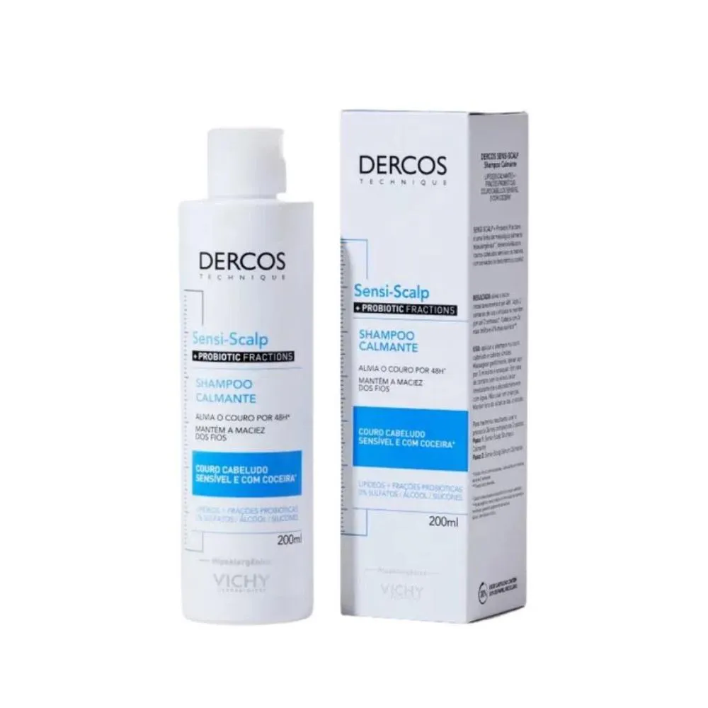 DERCOS SHAMPOO SENSI SCALP VICHY 200ML