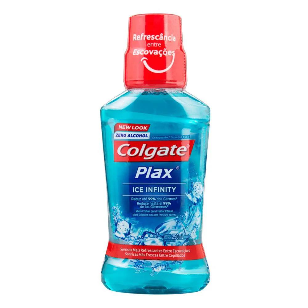 ENXAGUANTE BUCAL COLGATE PLAX ICE INFINITY 250ML