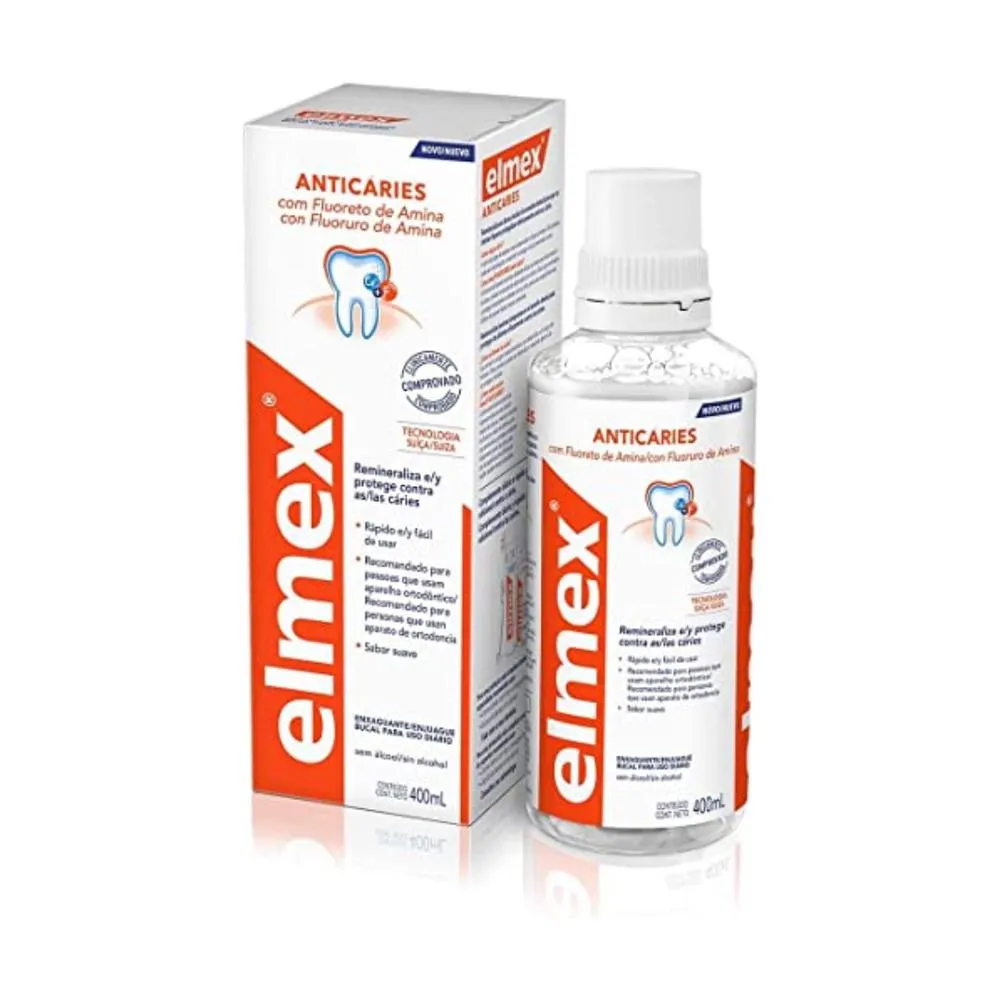 ENXAGUANTE ELMEX ANTICARIES 400ML