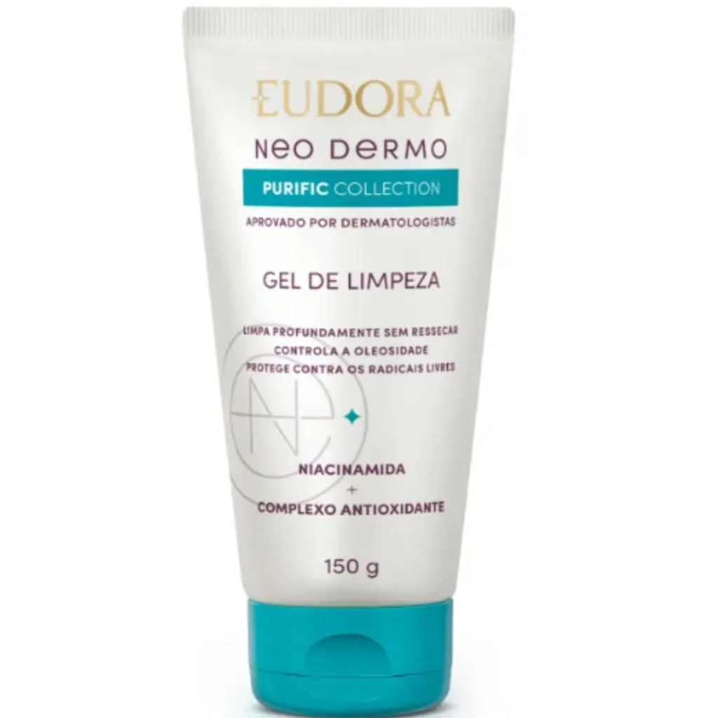 GEL DE LIMPEZA NEO DERMO PURIFIC COLLECTION 150G, EUDORA