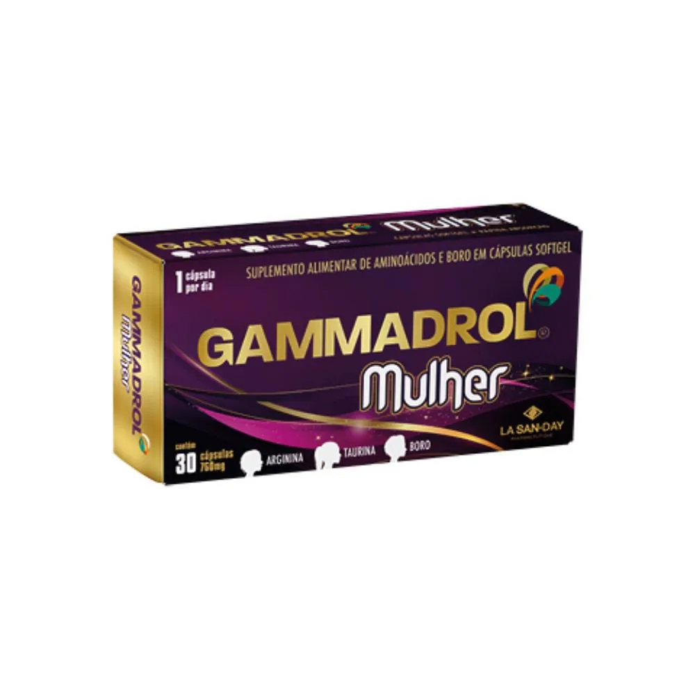 GAMMADROL MULHER 30CPS S.GEL
