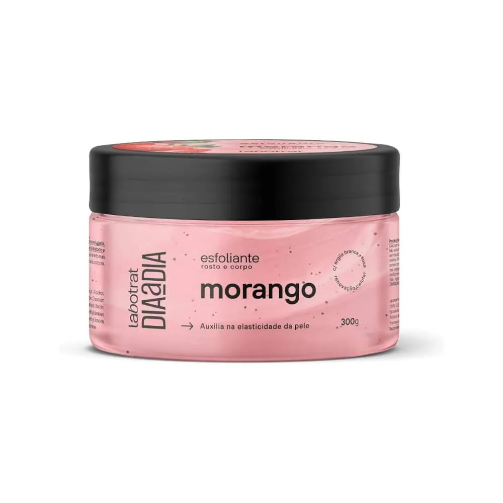 LABOTRAT ESFOLIANTE CORPORAL E FACIAL MORANGO 300G