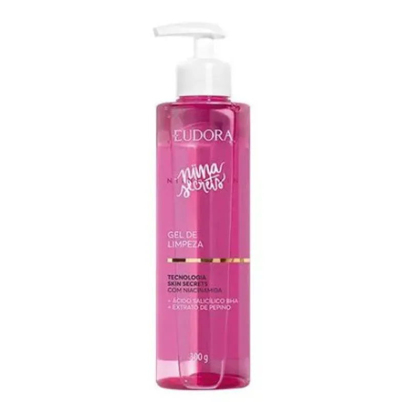 GEL DE LIMPEZA FACIAL NIINA SECRETS SKIN BY EUDORA 300G
