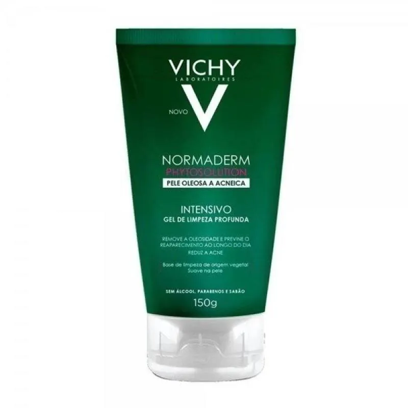 GEL DE LIMPEZA PROFUNDA NORMADERM PHYTOSOLUTION VICHY 150G