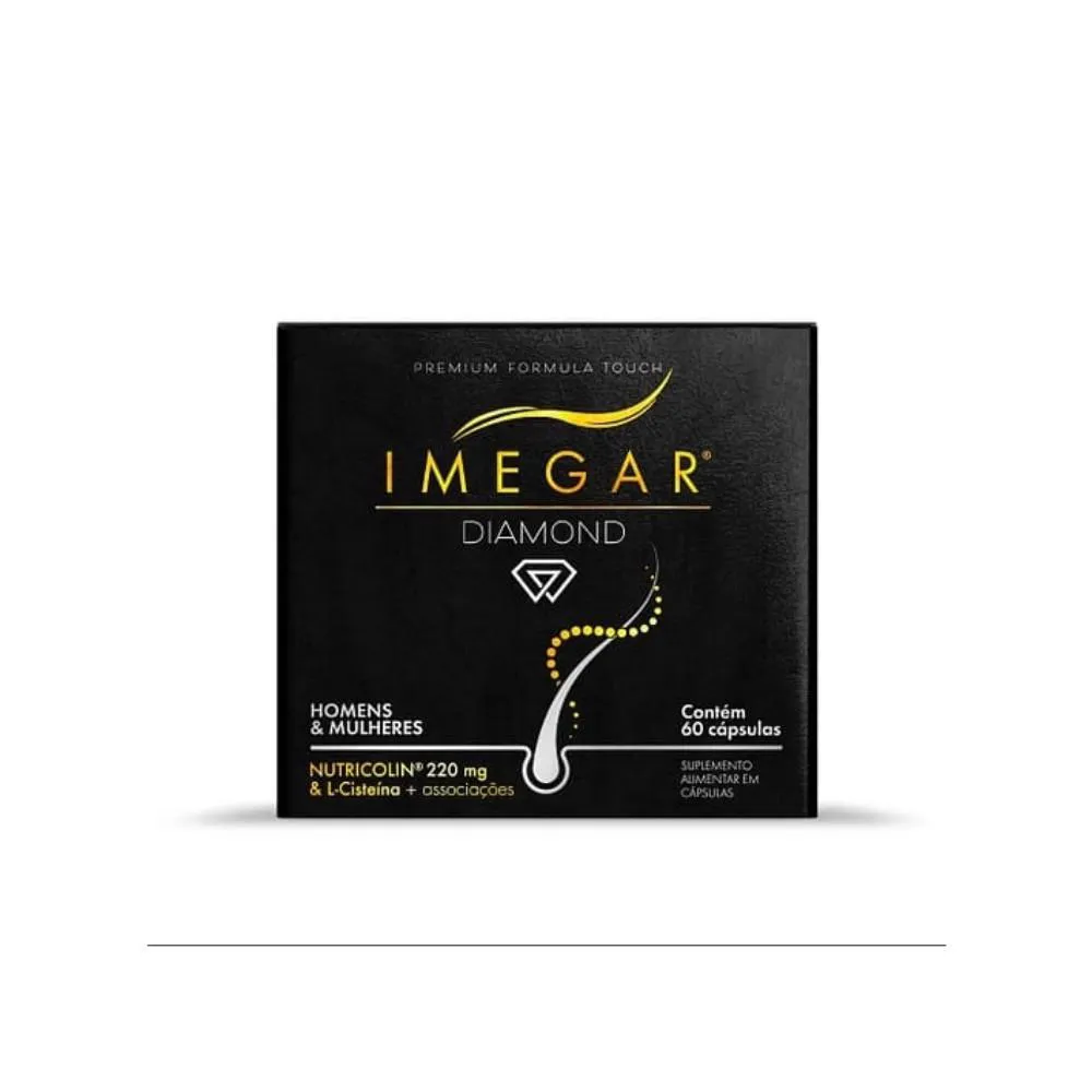 IMEGAR DIAMOND HOMENS  MULHERES 60 CAPSULAS