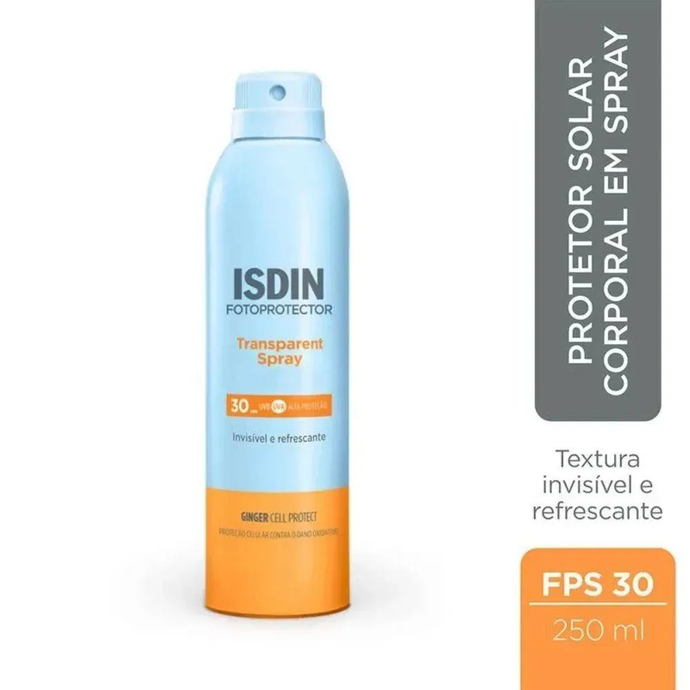 ISDIN FOTOPROTECTOR TRANSPARENT SPRAY FPS 30 (250ML)