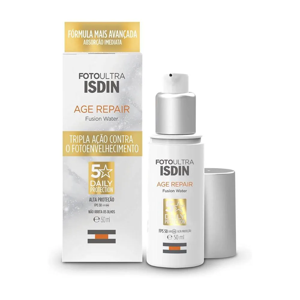 ISDIN FUSION WATER AGE REPAIR PROTETOR SOLAR FACIAL FPS 50 50ML