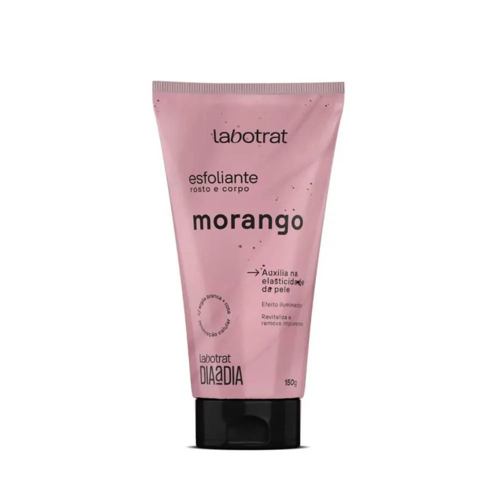 LABOTRAT ESFOLIANTE FACIAL E CORPORAL MORANGO 150G