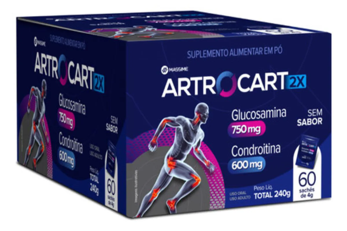 ARTRO CART - CONDROITINA 600MG 60 SACHêS