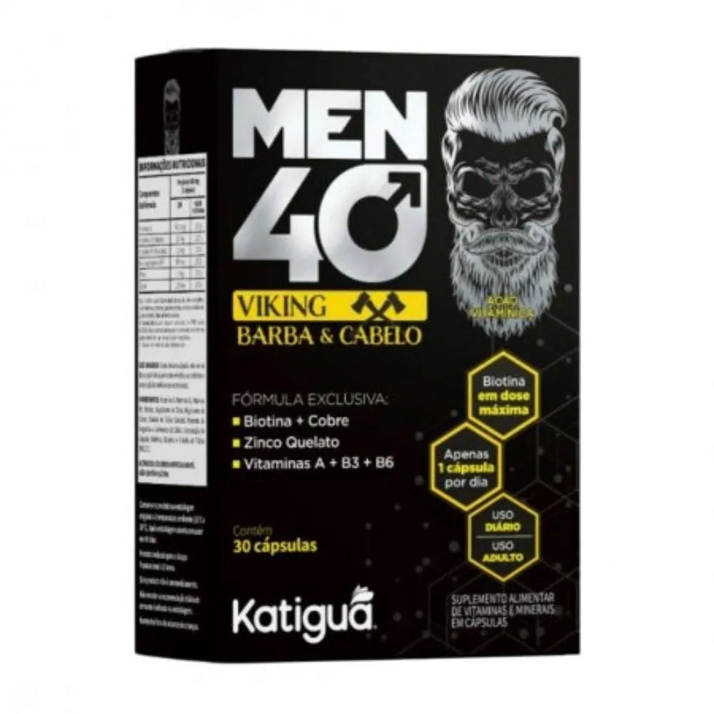 MEN 40 VIKING 500MG 30 CAPSULAS