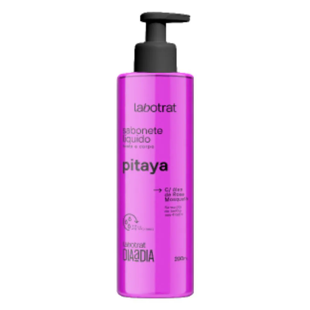 LABOTRAT SABONETE LíQUIDO CORPO E ROSTO PITAYA HIDRATA 190ML