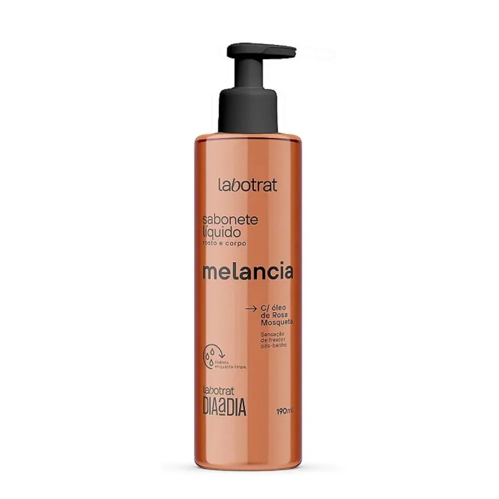 LABOTRAT SABONETE LíQUIDO ROSTO E CORPO MELANCIA 190ML