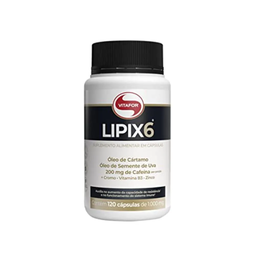 LIPIX 6 120CPS 1000MG VITAFOR