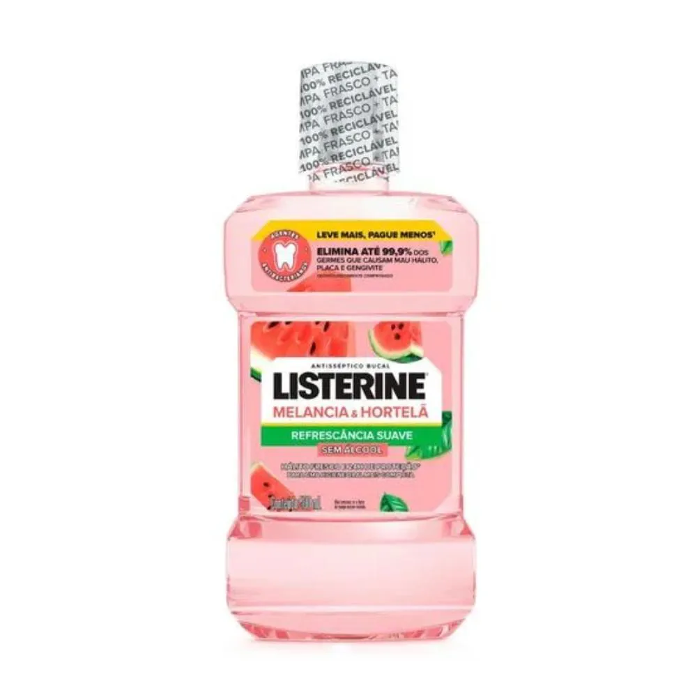 LISTERINE MELANCIA E HORTELA 500ML
