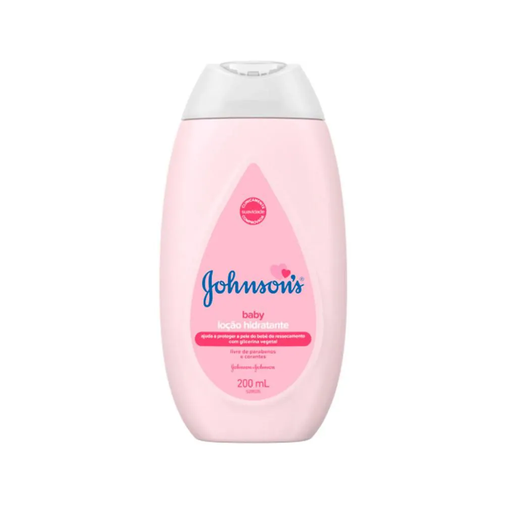 LOçãO HIDRATANTE CORPORAL JOHNSON&#039S BABY REGULAR COM 200ML