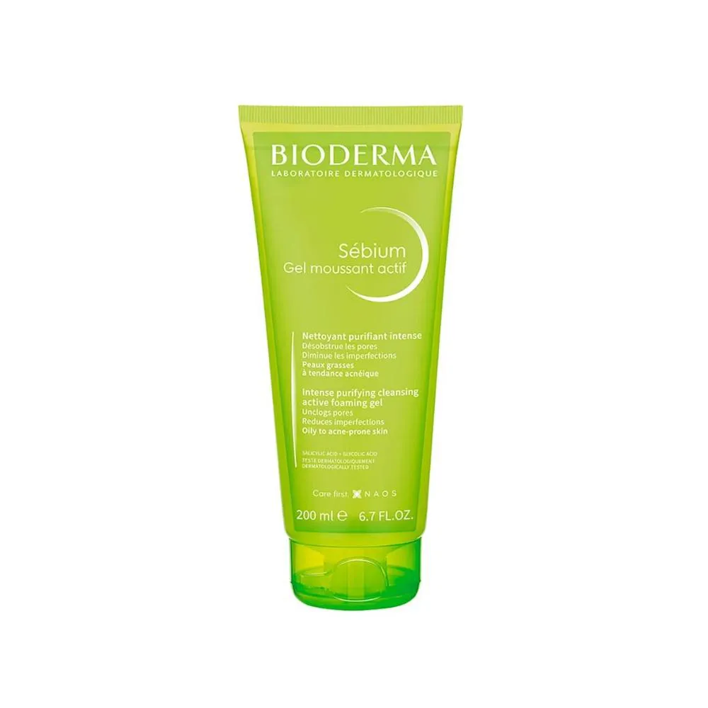 SEBIUM GEL MOUSSANT ACTIF 200ML