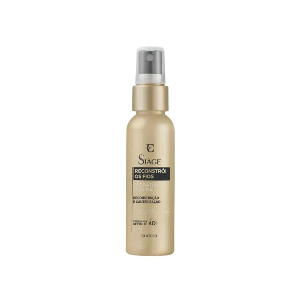 SIAGE QUERATINA LIQ RECONSTROI FIOS 60ML