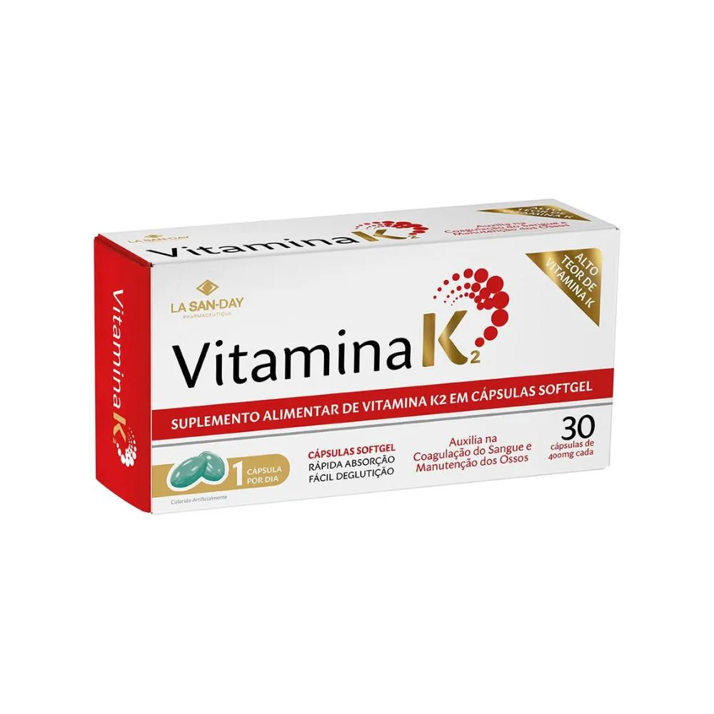VITAMINA K2 30CPS S.GEL