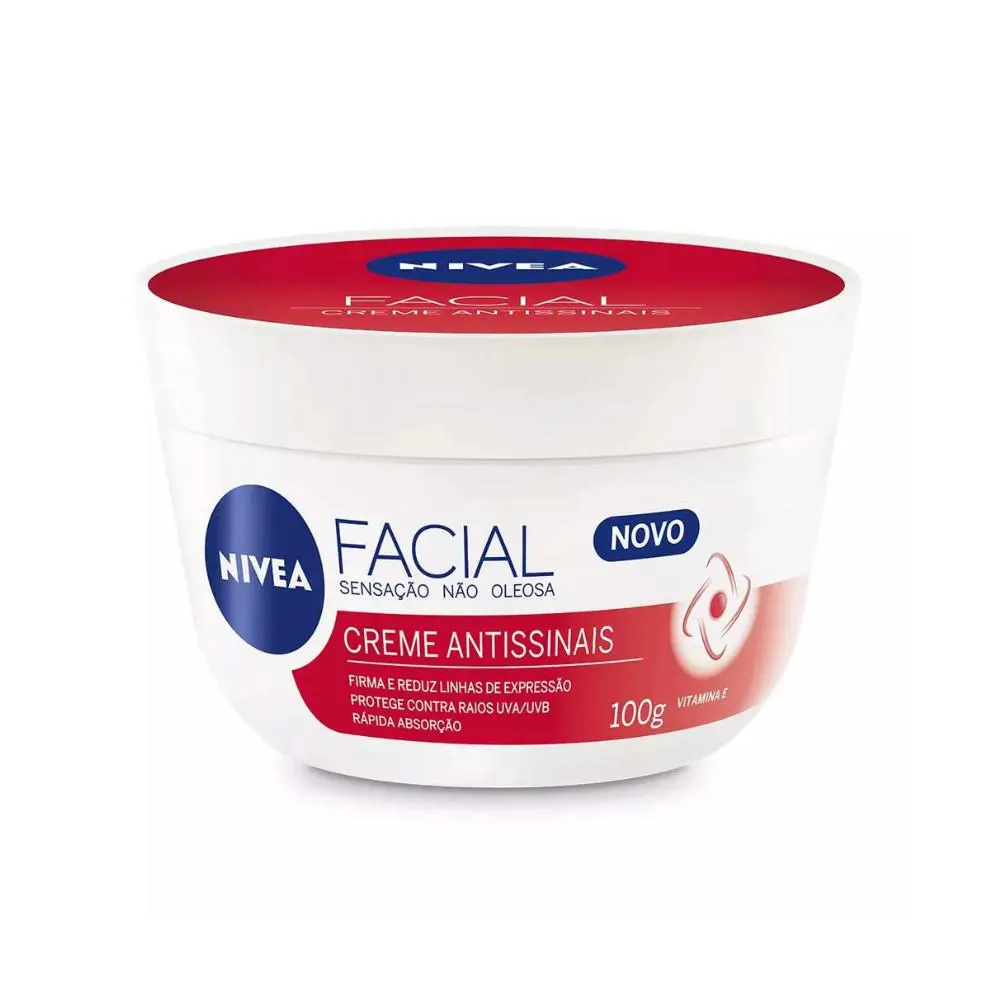 NIVEA CREME FACIAL ANTISSINAIS 100G