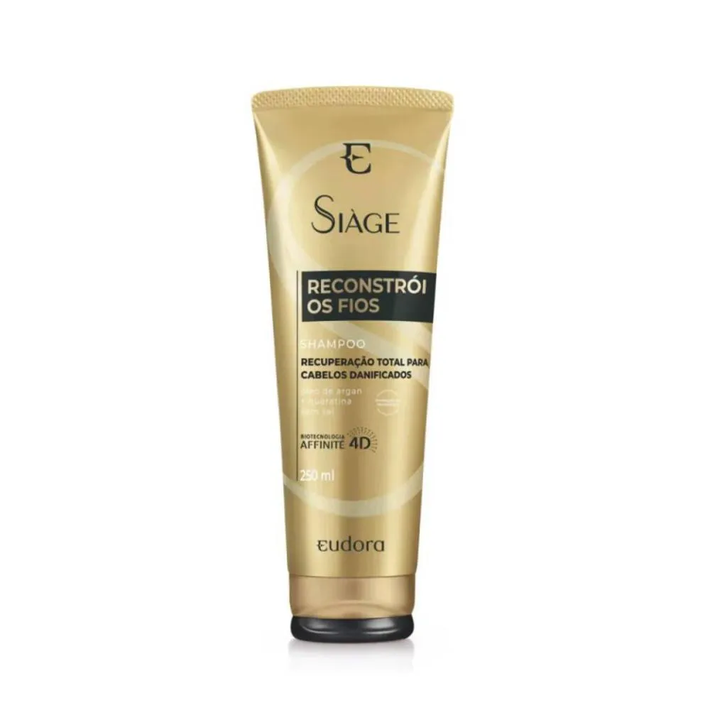 SIAGE SHAMPOO RECONSTROI OS FIOS 250ML