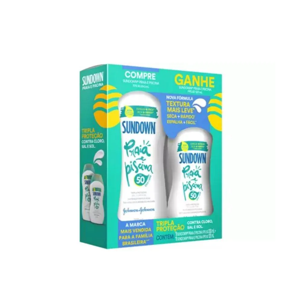 PROTETOR SOLAR SUND F50 200ML+F50 120ML