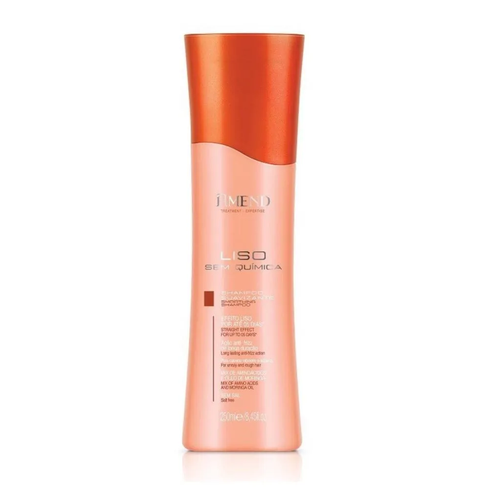 SHAMPOO AMEND LISO DESCOMPLICADO 250ML SUAVIZANTE