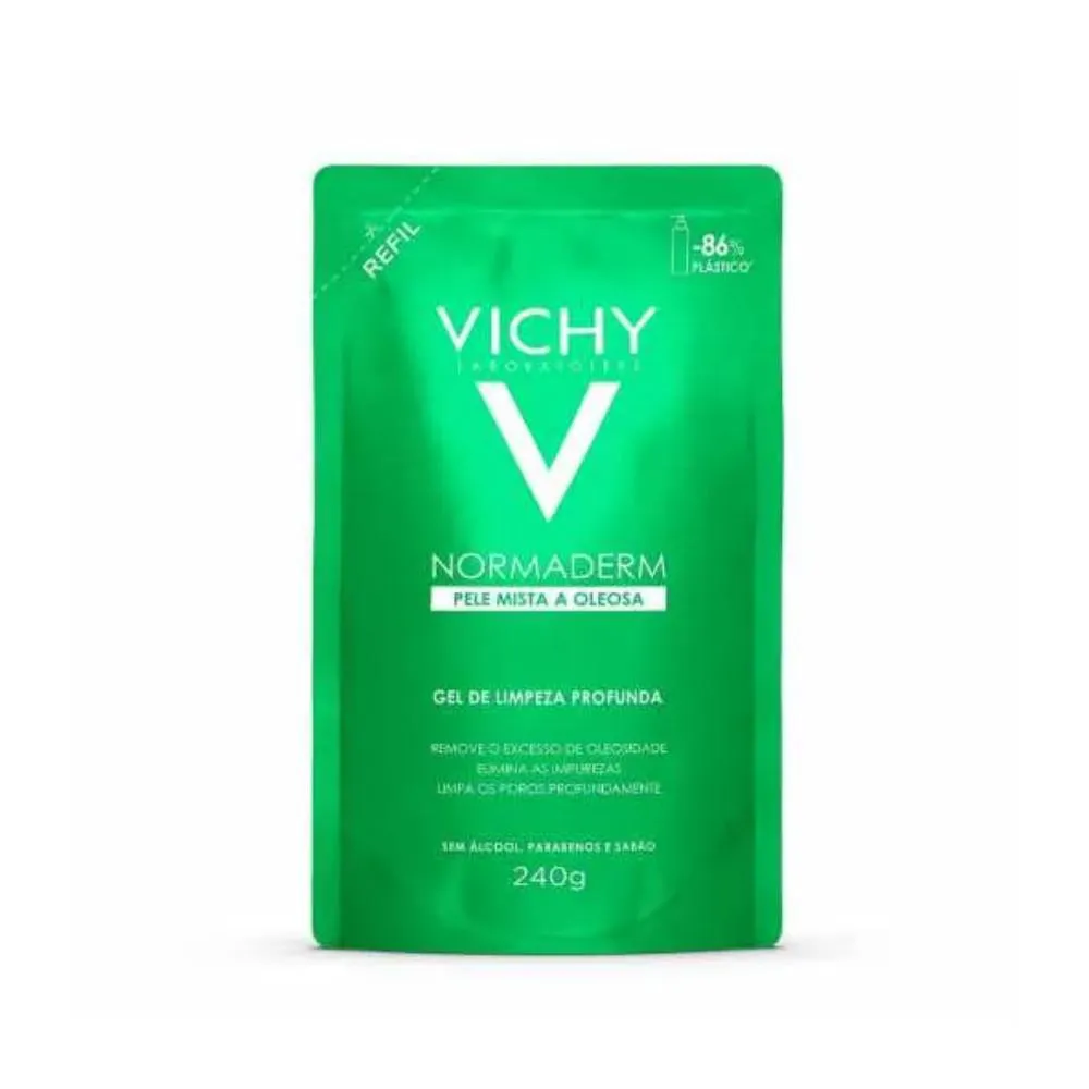 REFIL GEL DE LIMPEZA PROFUNDA VICHY NORMADERM 240G