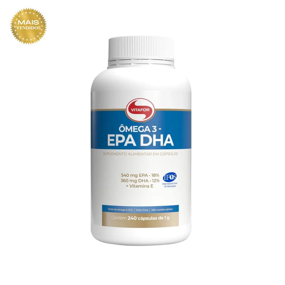 OMEGA 3 EPA DHA 1000G 240 CAPSULAS VITAFOR
