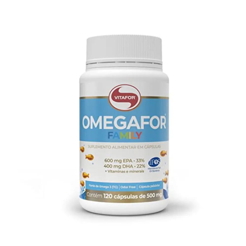OMEGA FAMILY 120CPS 500MG VITAFOR
