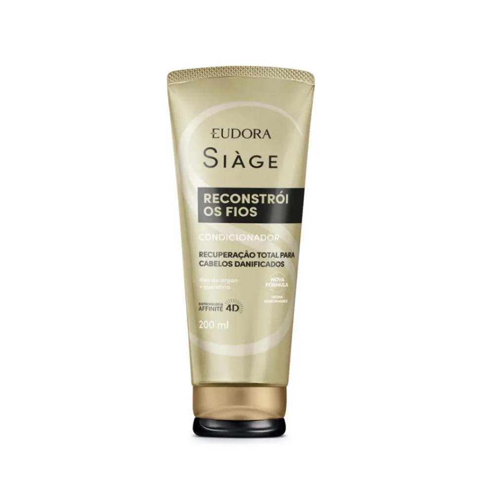 SIAGE CONDICIONADOR RECONSTROI OS FIOS 200ML