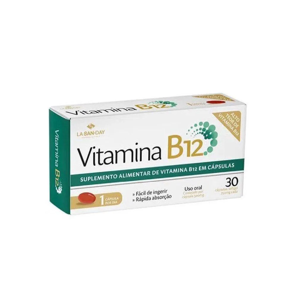VITAMINA B12 30CPS S.GEL