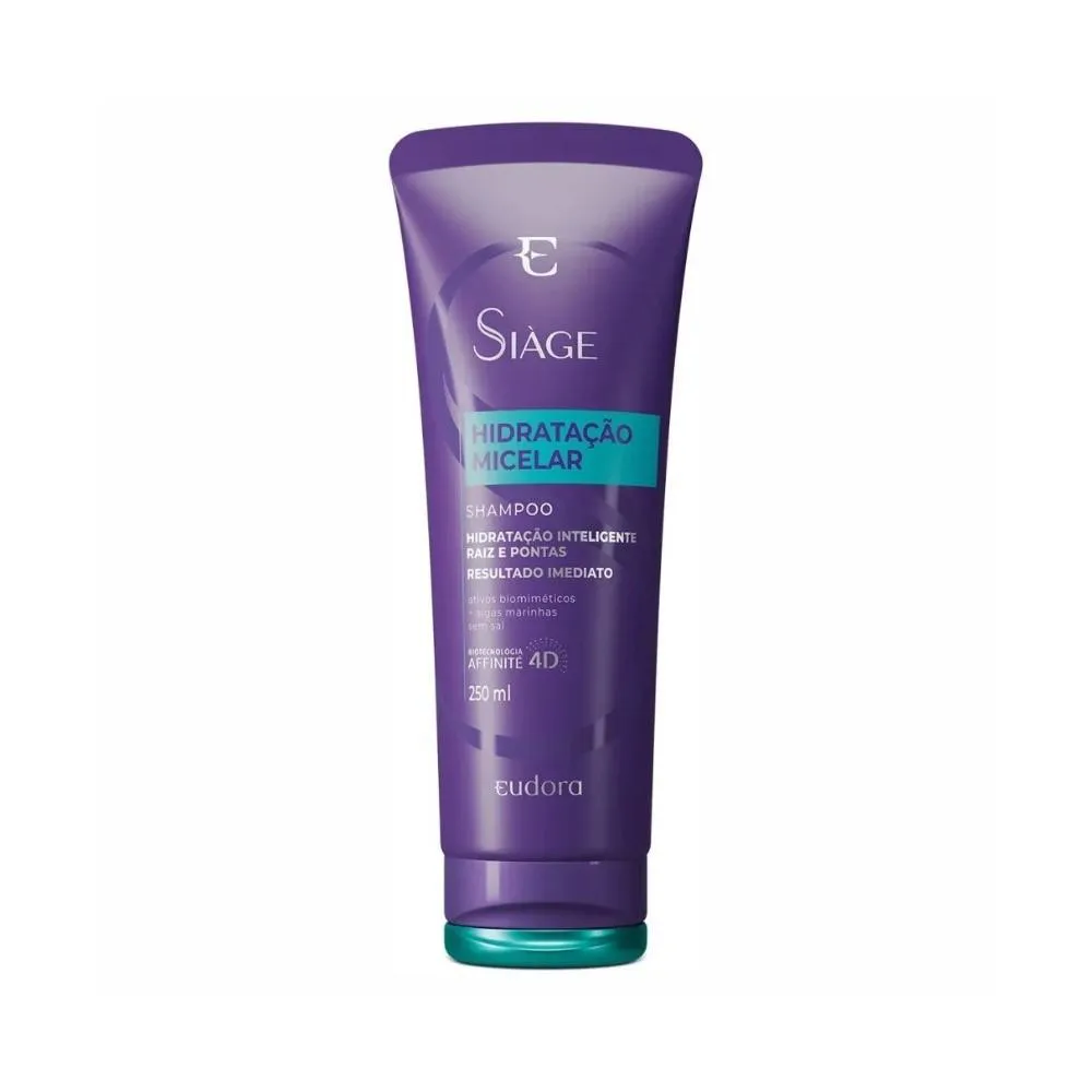 SIAGE SHAMPOO HIDRATACAO MICELAR 250ML