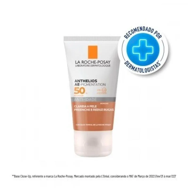 PROTETOR SOLAR ANTHELIOS AE-PIGMENTATION ANTI-IDADE MORENA FPS 50