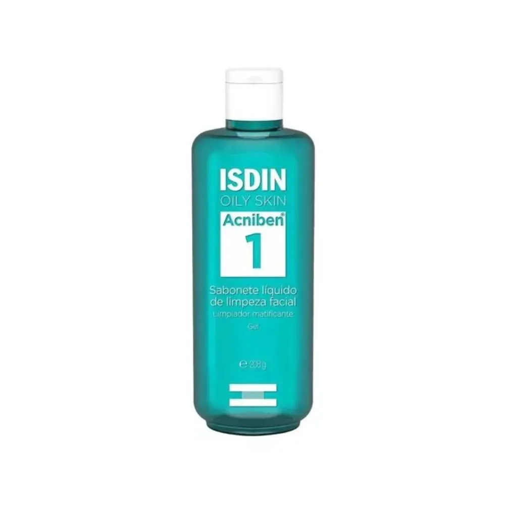 SABONETE LíQUIDO ISDIN OILY SKIN ACNIBEN 1 208G